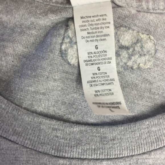 Women's Grey Short Sleeve Cat Mom T-Shirt Size LARGE Graphic Tee - Picture 3 of 6